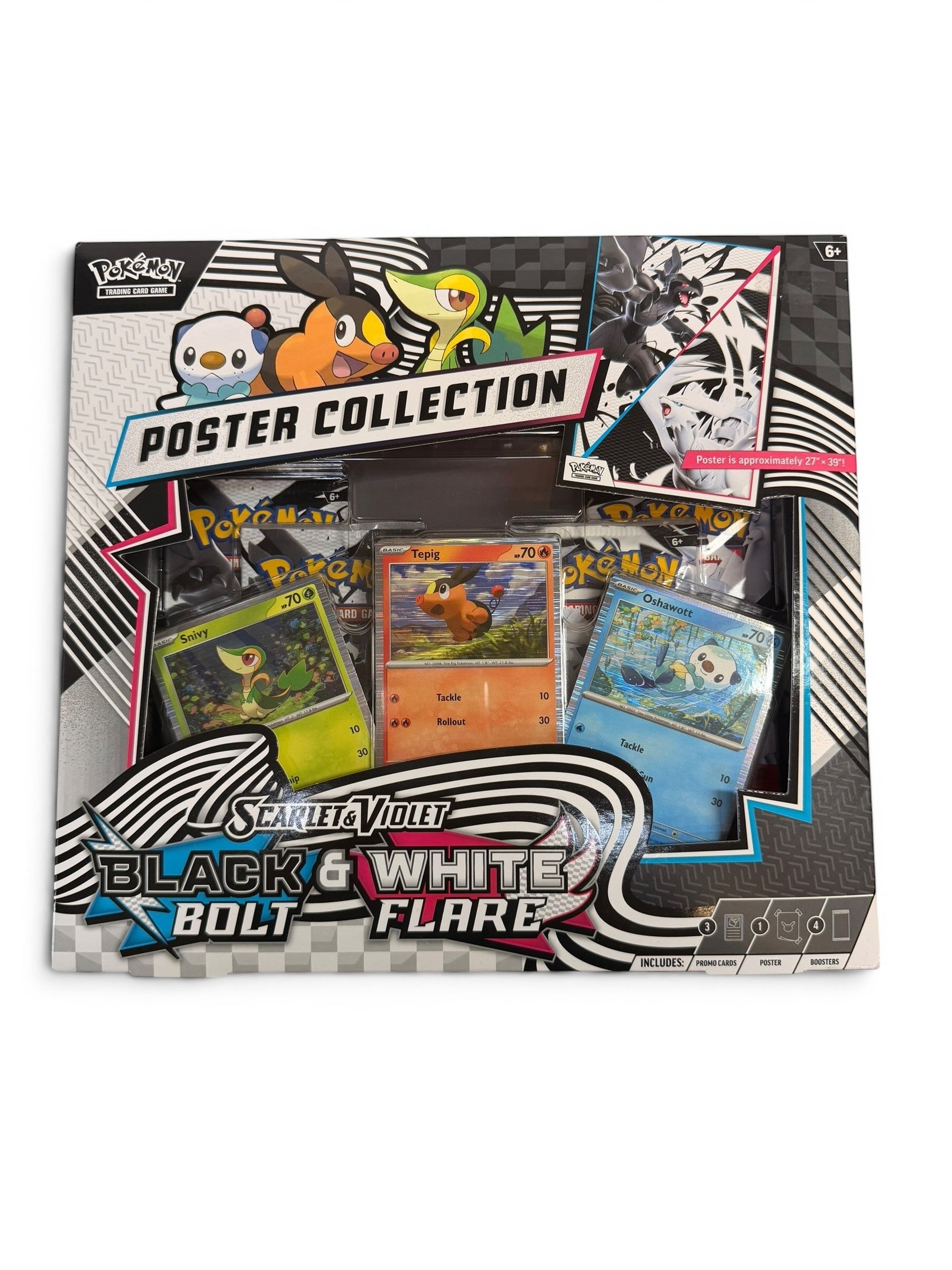 Pokémon TCG - SV10.5 Scarlet & Violet Black Bolt & White Flare Unova Poster Collection – MY HOBBY Pokémon TCG - SV10.5 Scarlet & Violet Black Bolt & White Flare Unova Poster Collection – MY HOBBY