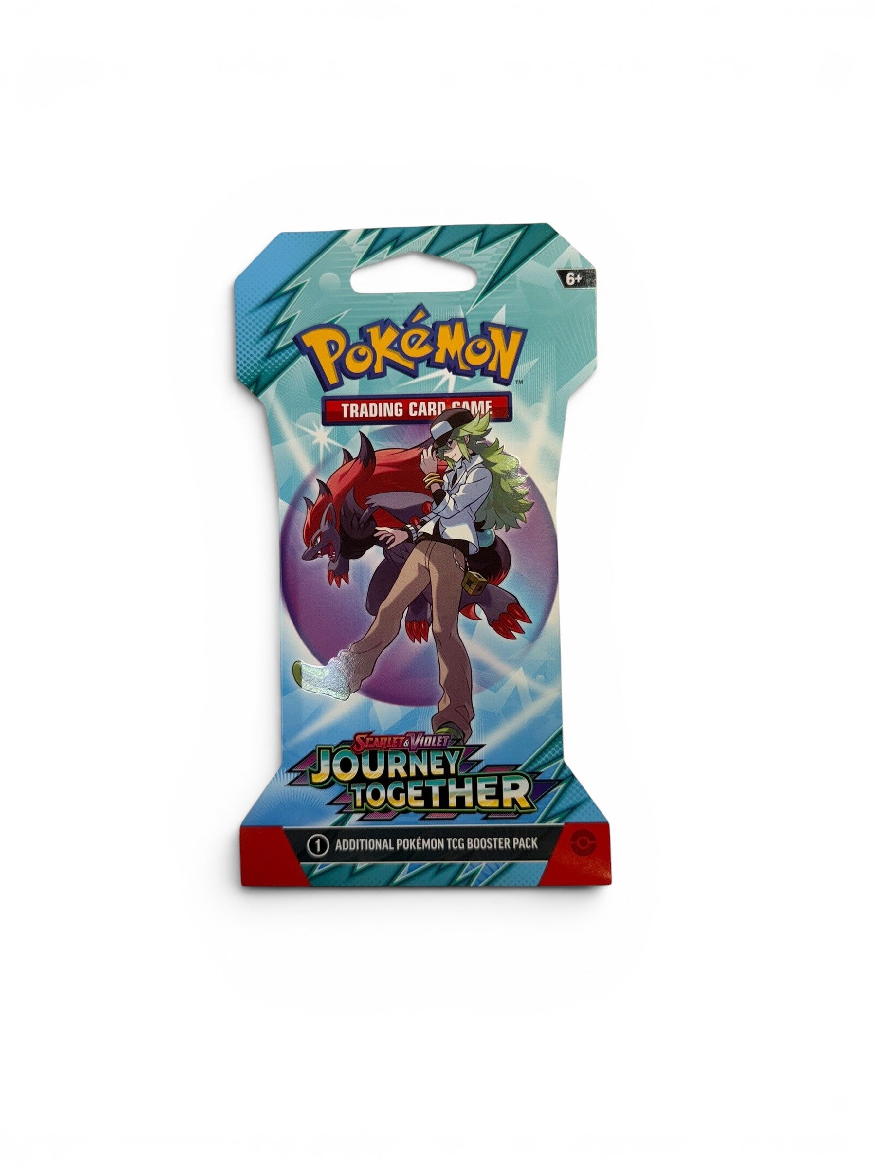 pokemon scarlet & violet journey together sleeved booster pack Pokémon TCG: - Violet—Journey Together booster pack Booster pack contains 10 cards and 1 Basic Energy Pokémon TCG: Scarlet & Violet